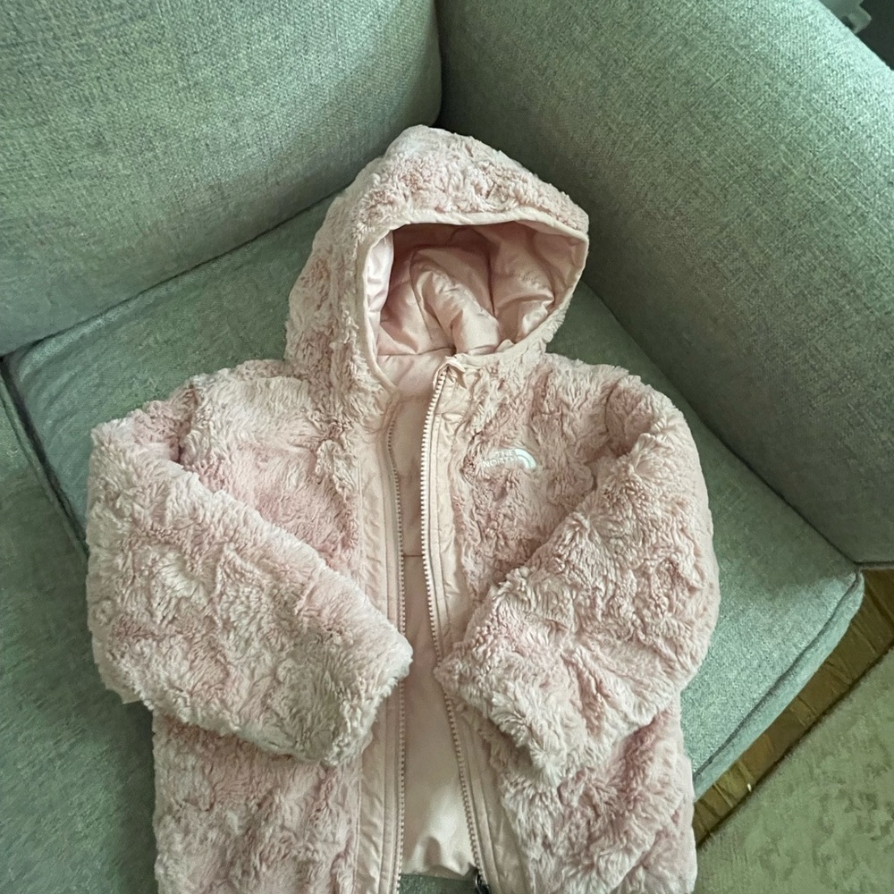 North Face Reversible Jacket, Size Toddler 2/3T.